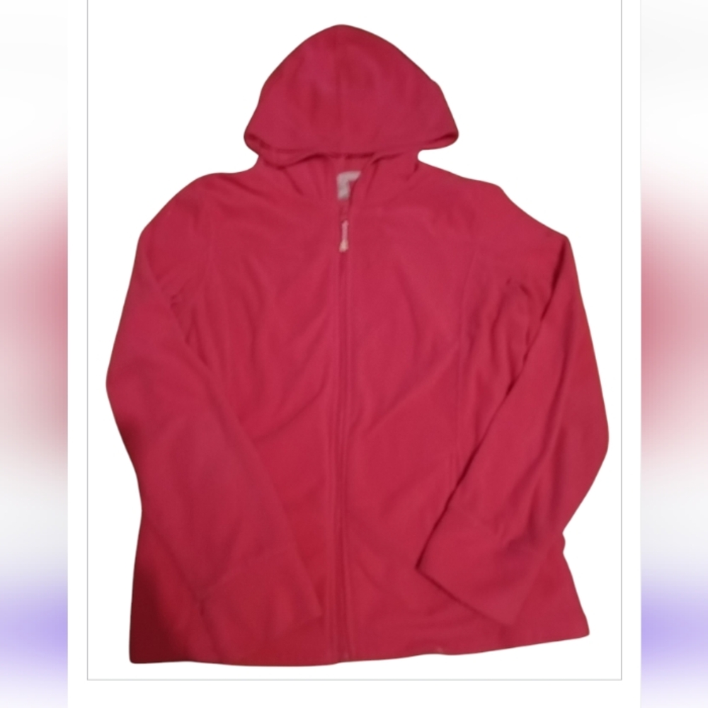 Vibrant Pink Hooded Jacket